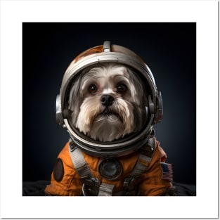 Astro Dog - Shih Tzu Posters and Art